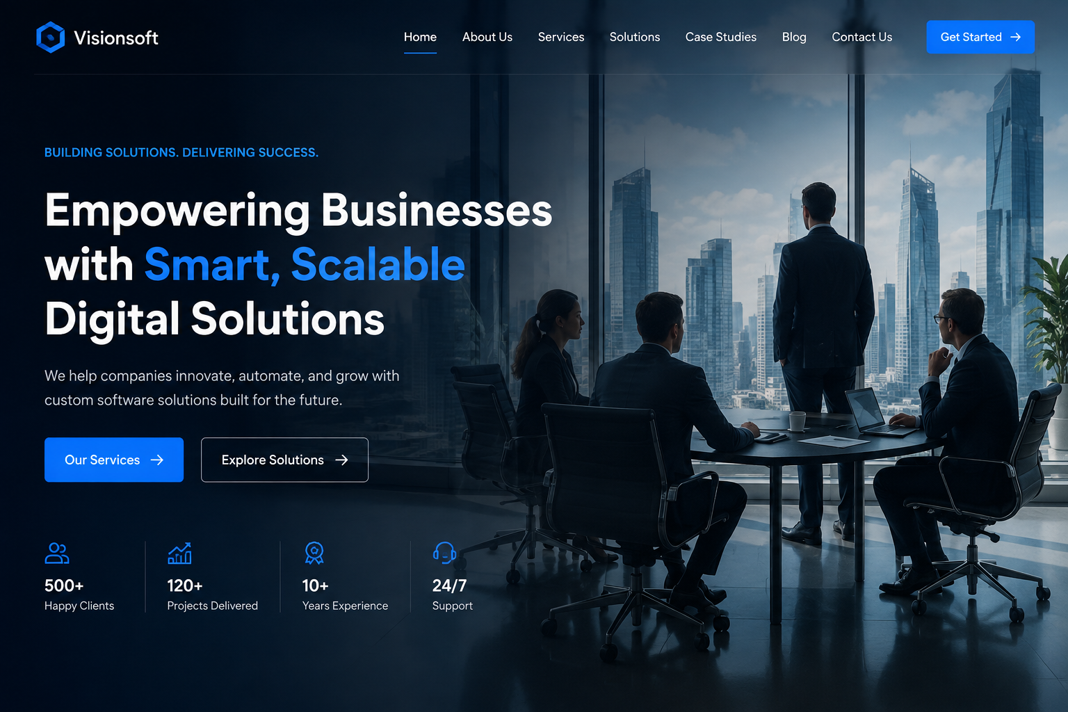 Corporate Business Website